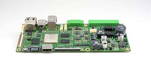 i.MX6 ARM Cortex™-A9 embedded Prozessorboard - Vorderseite